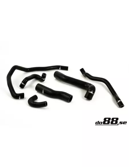 BMW M3 3,2 E46 DO88 Kylarslangar kit (svarta slangar)