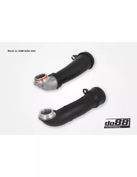 BMW M3 3,0T S55 F80 DO88 Turbo inloppsrör till hybrid (54mm) turbos