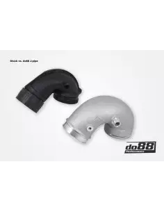 BMW M3 3,0T S55 F80 DO88 "J" Tryckrör med tryckslangar mellan chargecooler och spjällhus 2