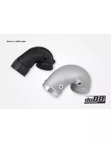BMW M2 3,0T S55 F87 DO88 "J" Tryckrör med tryckslangar mellan chargecooler och spjällhus