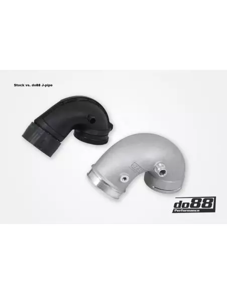 BMW M2 3,0T S55 F87 DO88 "J" Tryckrör med tryckslangar mellan chargecooler och spjällhus