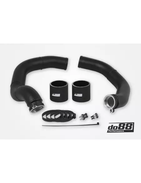 BMW M3 3,0T S55 F80 DO88 Tryckrör med tryckslang mellan turbo och intercooler