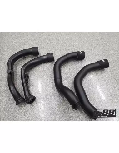 BMW M3 3,0T S55 F80 DO88 Tryckrör med tryckslang mellan turbo och intercooler