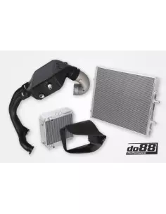 BMW M3 3,0T S55 F80 DO88 BIGPACK Intercooler + Tryckrör + Vattenkylare (komplett kit)