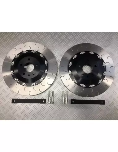 Audi RS3 2,5TFSi 367hk Sportback 8V Reyland Motorsport Fram 380x34 Flytande bromsskivor med J-hook (ink bromsoks spacers)