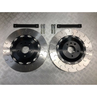 Audi RS3 2,5TFSi Sportback 8V Reyland Motorsport Fram 380x34 Flytande bromsskivor med J-hook (ink bromsoks spacers)