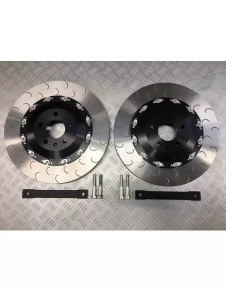 Audi RS4 B8 Reyland Motorsport Fram 380x34 Flytande bromsskivor med J-hook (ink bromsoks spacers)
