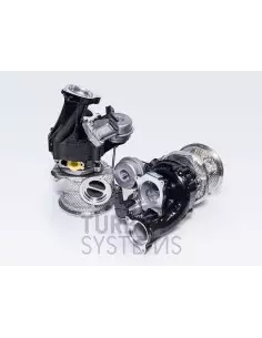 Porsche 4,0TFSi V8 Turbo Systems steg 2 uppgraderings turbos med grenrör (Byggd för upp till ca 1000hk)