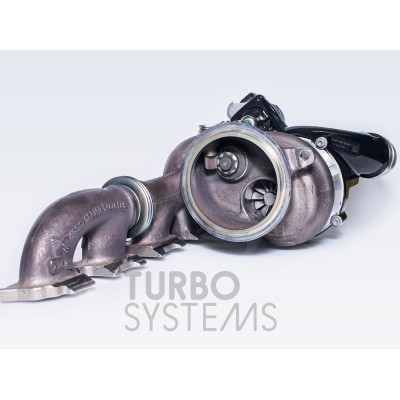BMW B58B30O1 (B58TU) för G-series Turbo Systems steg 2 uppgraderings turbo (Byggd för upp till 600+hk)