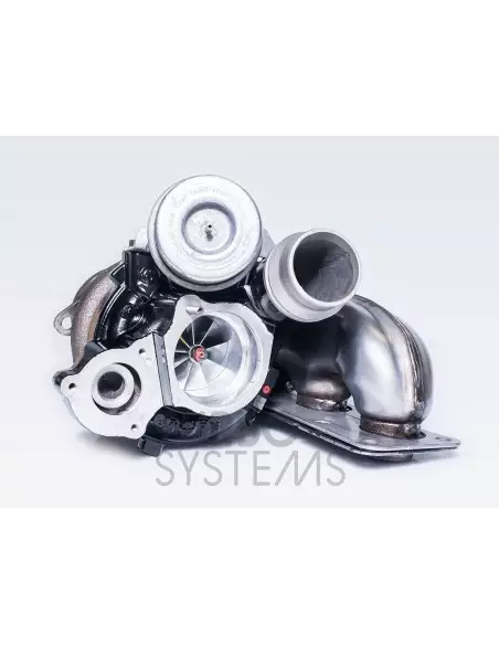 BMW N55 EWG (Elektronisk Wastegate) Turbo Systems steg 1 uppgraderings turbos (Byggd för upp till 550hk)