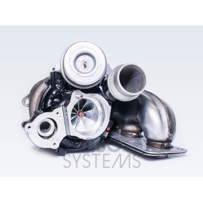 BMW N55 PWG (Mekanisk Wastegate) Turbo Systems steg 1 uppgraderings turbos (Byggd för upp till 550hk)