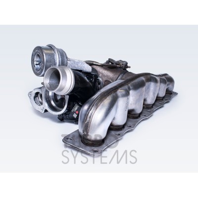 BMW N55 PWG (Mekanisk Wastegate) Turbo Systems steg 1 uppgraderings turbos (Byggd för upp till 550hk)