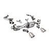 Porsche Cayman 718 4,0 GT4 OPF (Efter-Februari 2020) Milltek Sport Cat-Back (OPF-delete) med aktiva avgasventiler 2x Titan 115mm GT Utblås