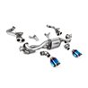 Porsche Cayman 718 4,0 GT4 OPF (Efter-Februari 2020) Milltek Sport Cat-Back (OPF-delete) med aktiva avgasventiler 2x Brända Titan 115mm GT Utblås