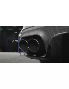 Cupra Leon 2,0TFSi KL (2wd,hatchback) Milltek Sport 3,15" (80mm) OPF-Back 4x Ovala svarta utblås (vis modifikation av original d
