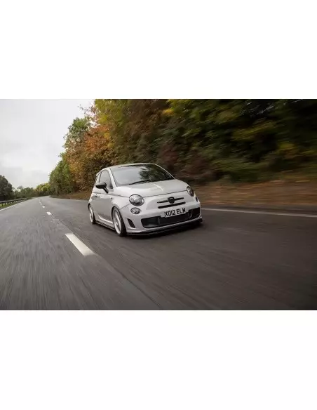 Abarth 500/595/695 1,4Turbo (endast manuella växellådor) Forge Motorsport Intercooler kit med svarta slangar