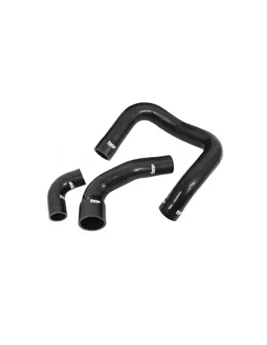 Abarth 500/595/695 1,4Turbo (endast manuella växellådor) Forge Motorsport Intercooler kit med svarta slangar