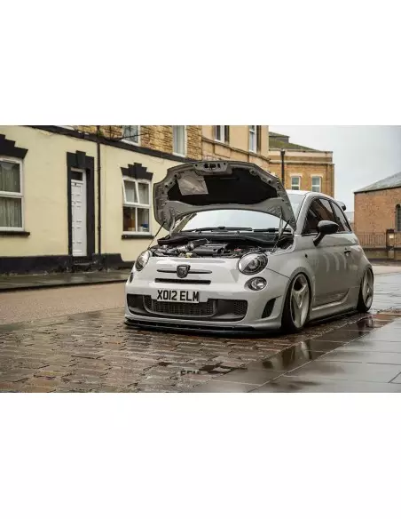 Abarth 500/595/695 1,4Turbo Forge Motorsport Kolfiber insugskit med svart silicon slang