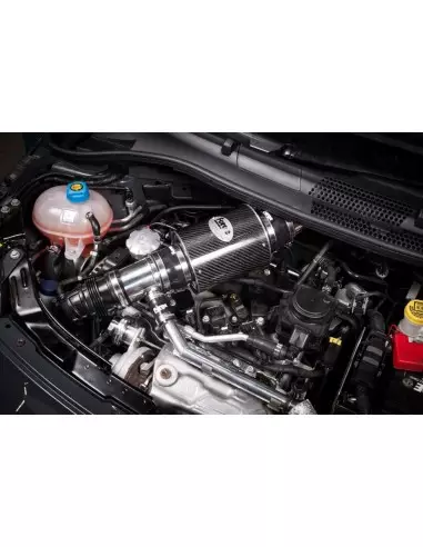 Abarth 500/595/695 1,4Turbo Forge Motorsport Kolfiber insugskit med svart silicon slang