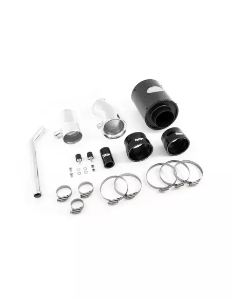 Abarth 500/595/695 1,4Turbo Forge Motorsport Kolfiber insugskit med svart silicon slang