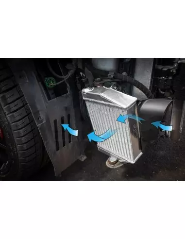 Abarth 500/595/695 1,4Turbo Forge Motorsport Oljekylarkit (passar endast till bilar med Forge Intercooler kit)