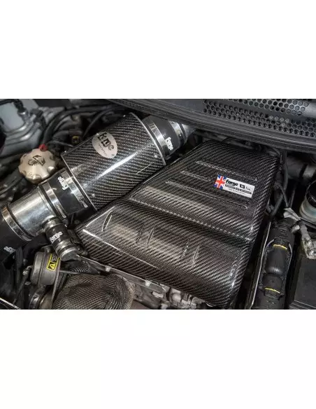 Abarth 500/595/695 1,4Turbo Forge Motorsport Kolfiber motorkåpa (till bilar med Forge insug)