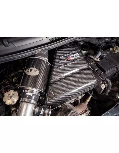 Abarth 500/595/695 1,4Turbo Forge Motorsport Kolfiber motorkåpa (till bilar med Forge insug)