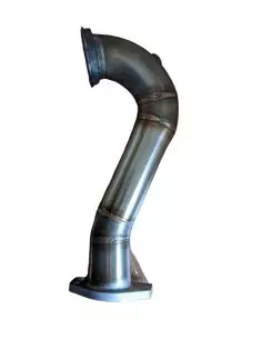 Abarth 500/595/695 1,4Turbo Garrett turbo TMC Motorsport Downpipe utan katalysator (rostfri) 2