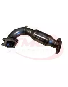 Abarth 500/595/695 1,4Turbo IHI turbo TMC Motorsport Downpipe med 200 cell racekatalysator (rostfri)