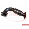 Abarth 500/595/695 1,4Turbo IHI turbo TMC Motorsport Downpipe med 200 cell racekatalysator (rostfri)