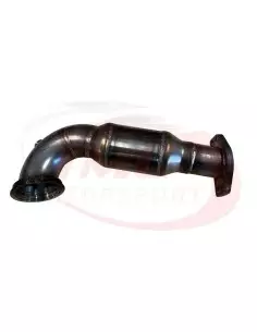 Abarth 500/595/695 1,4Turbo Garrett turbo TMC Motorsport Downpipe med 200 cell racekatalysator (rostfri)