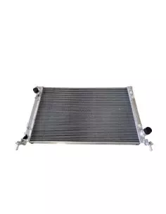 Abarth 500/595/695 1,4Turbo TMC Motorsport Aluminium vattenkylare med svarts silicon slangar 2