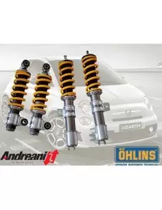 Abarth 500/595/695 1,4Turbo Öhlins Road & Track stötdämpar chassi
