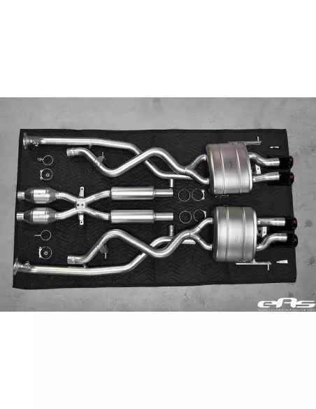 BMW M3 E92/E93 Akrapovic Evolution System i Titan med Titan utblås