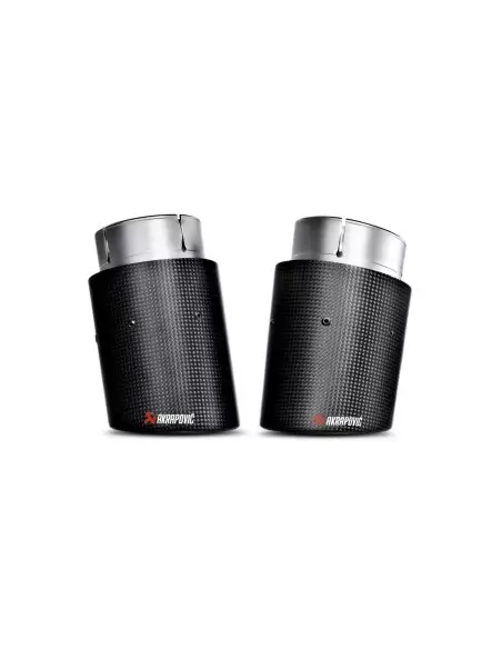 BMW 335i F30 / F31 Akrapovic Evolution System i rostfritt med kolfiber utblås