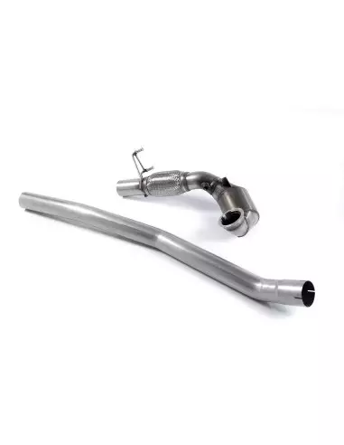 Skoda Octavia 2,0TFSi RS 5E PH2 Milltek Sport 3" gjuten Downpipe med HJS 200 cells racekatalysator (upp till 500hk)