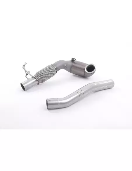 Skoda Octavia 2,0TFSi RS 5E PH2 Milltek Sport 3" gjuten Downpipe med 200 cells racekatalysator (upp till 400hk)