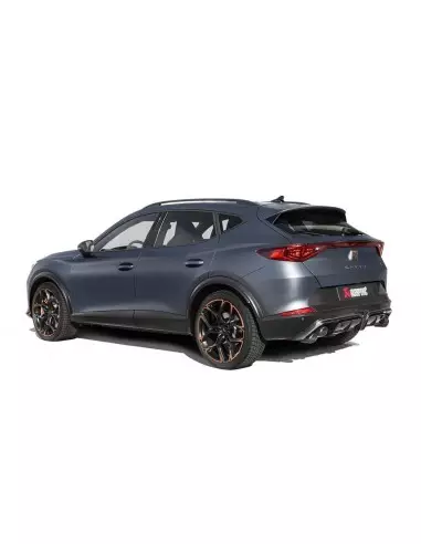 Cupra Formentor 2,5TFSi VZ5 Akrapovic Evolution Line (OPF-Back) i Titan med Kolfiber utblås