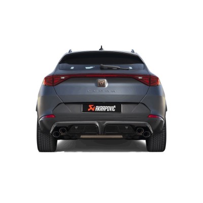 Cupra Formentor 2,5TFSi VZ5 Akrapovic Evolution Line (OPF-Back) i Titan med Kolfiber utblås