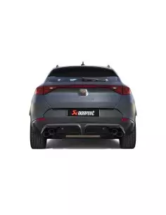 Cupra Formentor 2,5TFSi VZ5 Akrapovic Evolution Line (OPF-Back) i Titan med Kolfiber utblås 2