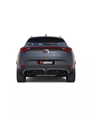 Cupra Formentor 2,5TFSi VZ5 Akrapovic Evolution Line (OPF-Back) i Titan med Kolfiber utblås