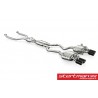 BMW M3 E92/E93 Akrapovic Evolution System i Titan med Kolfiber utblås