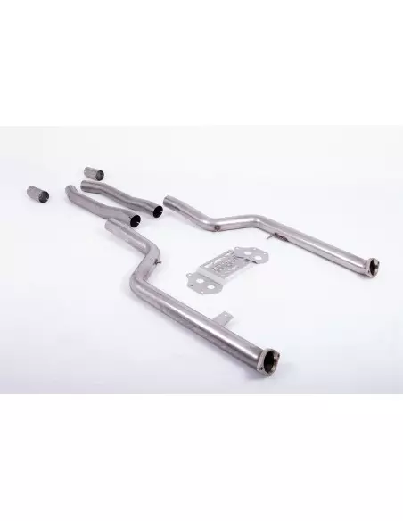 BMW M3 S58 G80 / G81 Milltek Sport GPF/OPF Partikelfilter Ersättnings rör utan ljuddämpare till original OPF-back