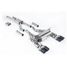 BMW M4 S55 F82/ F83 Milltek Sport Cat-Back 4x 90 Kolfiber JET utblås (måste kapa original avgassystem) - Non-Resonated (mindre-dämpad)