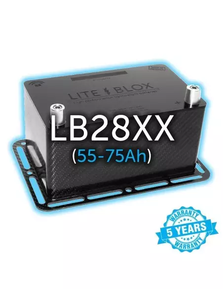 LITE↯BLOX LB28XX GEN4 Batteri för racing och motorsport (8-12 cyl motorer)
