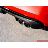 BMW M3 S58 G80 / G81 Akrapovic kolfiber diffuser blank Svart