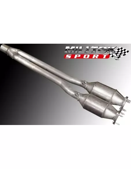 VW Golf R32 mk4 Milltek Sport racekatalysatorer
