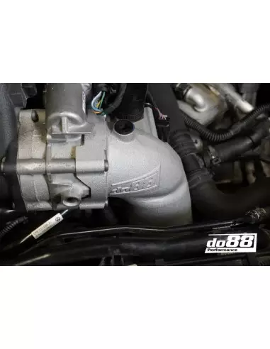 Audi RS3 2,5TFSi 8V Facelift DO88 Tryckrör med svarta slangar för OEM/Forge/Wagner Intercooler
