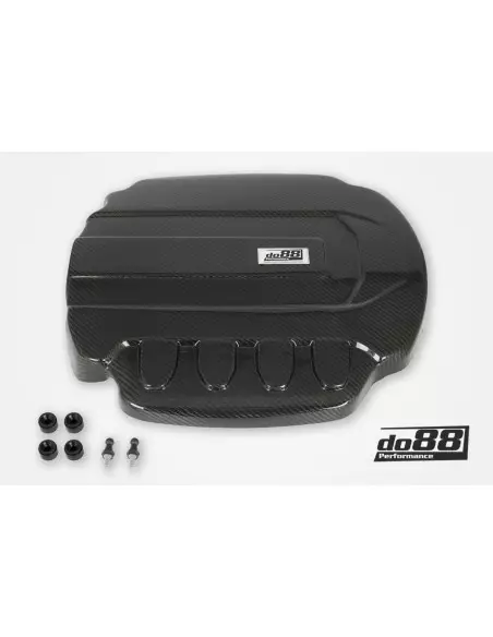 VAG MQB 2,0TFSi EA888 DO88 Kolfiber motorkåpa