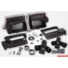 Porsche 992 Turbo DO88 Intercooler kit Big Pack med svarta slangar och tryckrör